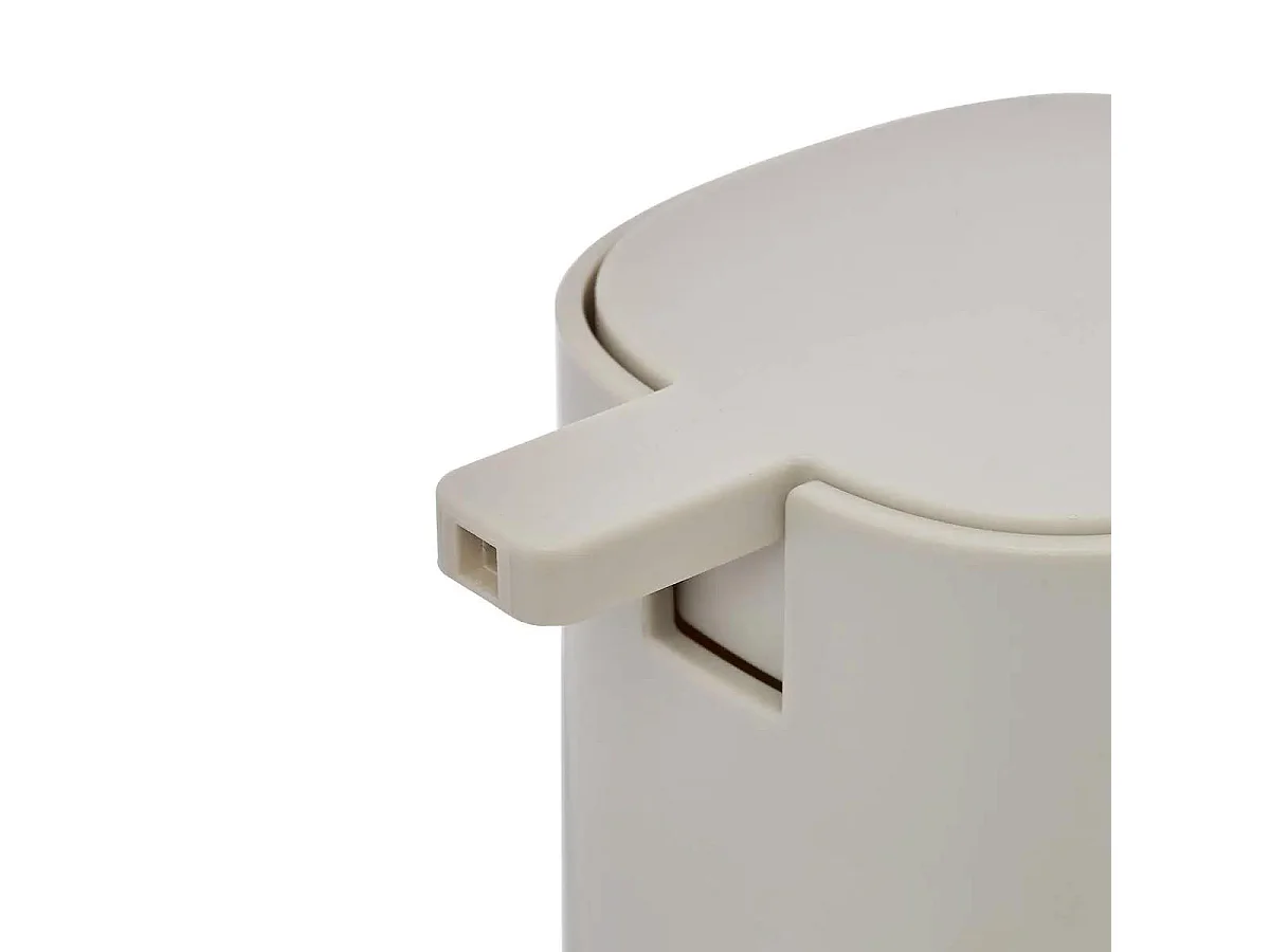 Distributeur de Savon & Organiseur d'Évier "Poly" 19cm Argile