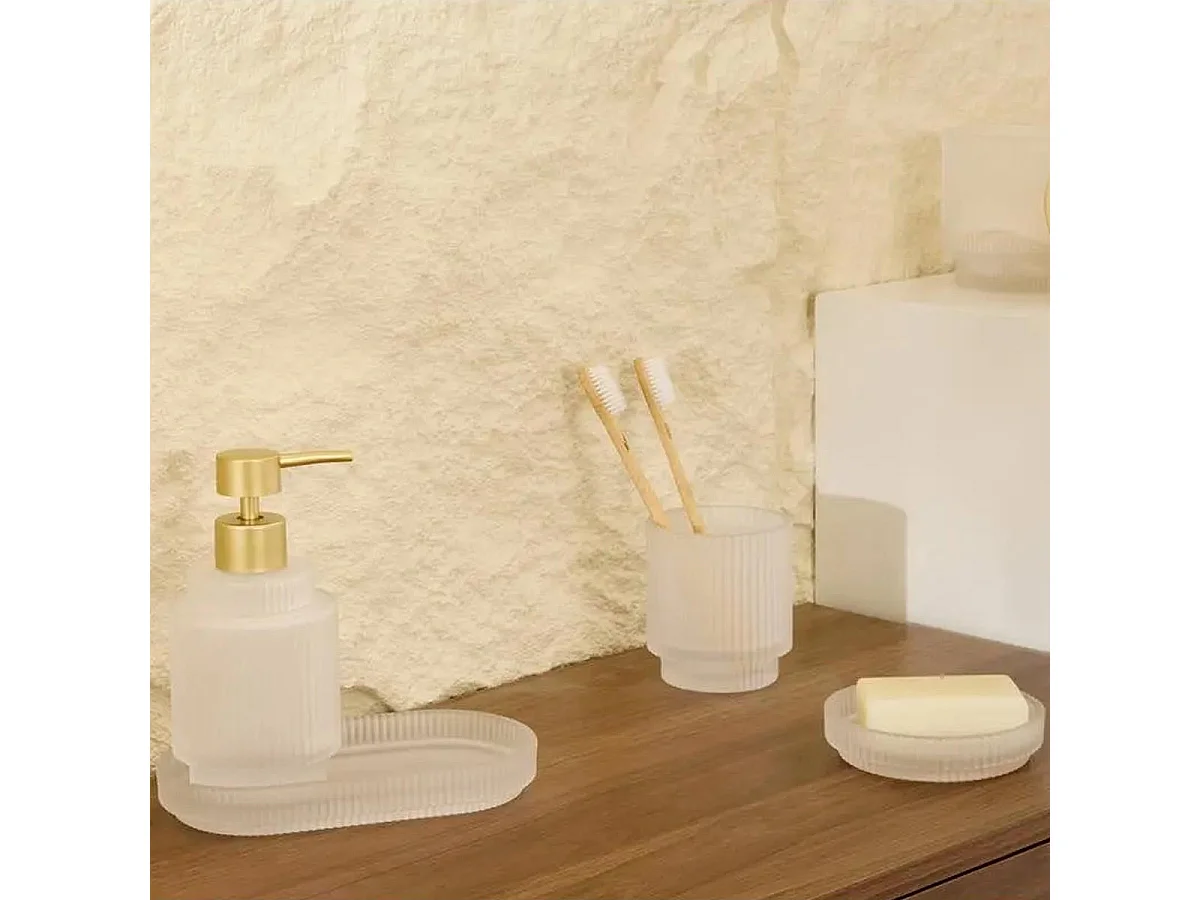 Porte-Savon en Verre "Solis" 11cm Transparent