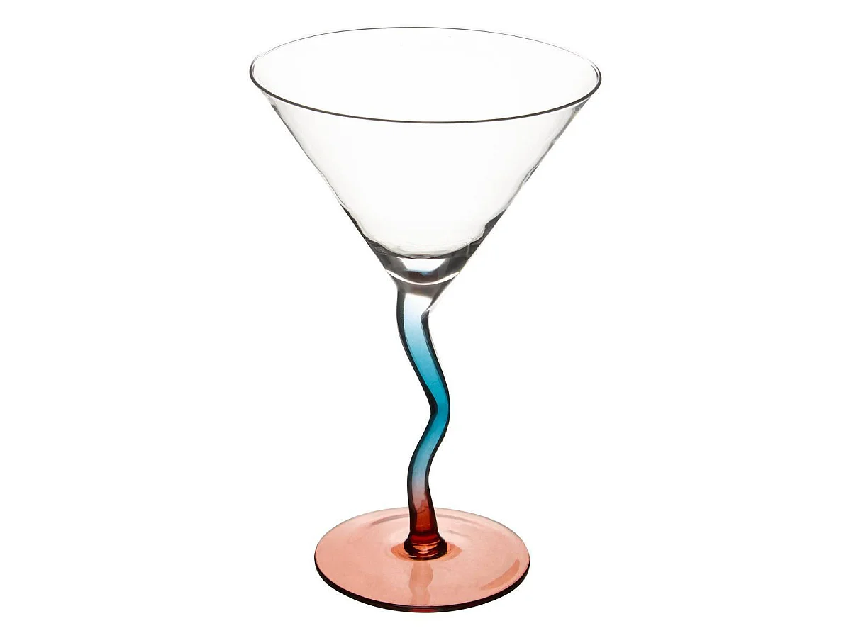 Lot de 4 Verres à Cocktail "Homy" 30cl Orange