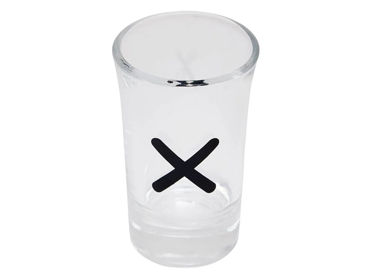 Coffret Shooter 10 Pièces "Jules" 16cm Transparent