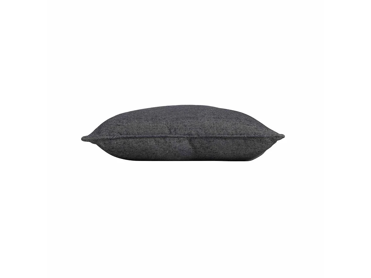 Coussin Carré Déco "Texas" 40x40cm Anthracite