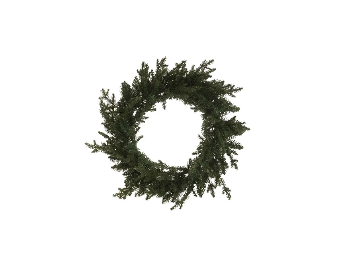 Couronne de Noël 40 LED "Christmas Show" 60cm Vert