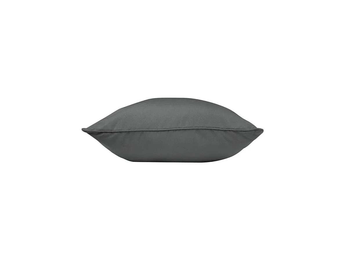 Coussin Déco "Essentiel" 40x40cm Gris Béton