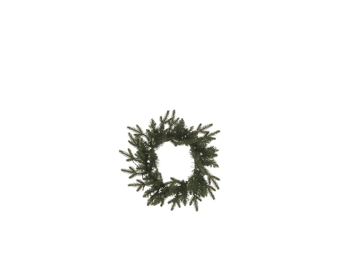 Couronne de Noël 20 LED "Christmas Show" 40cm Vert