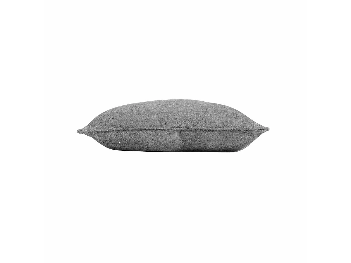 Coussin Carré Déco "Texas" 40x40cm Gris