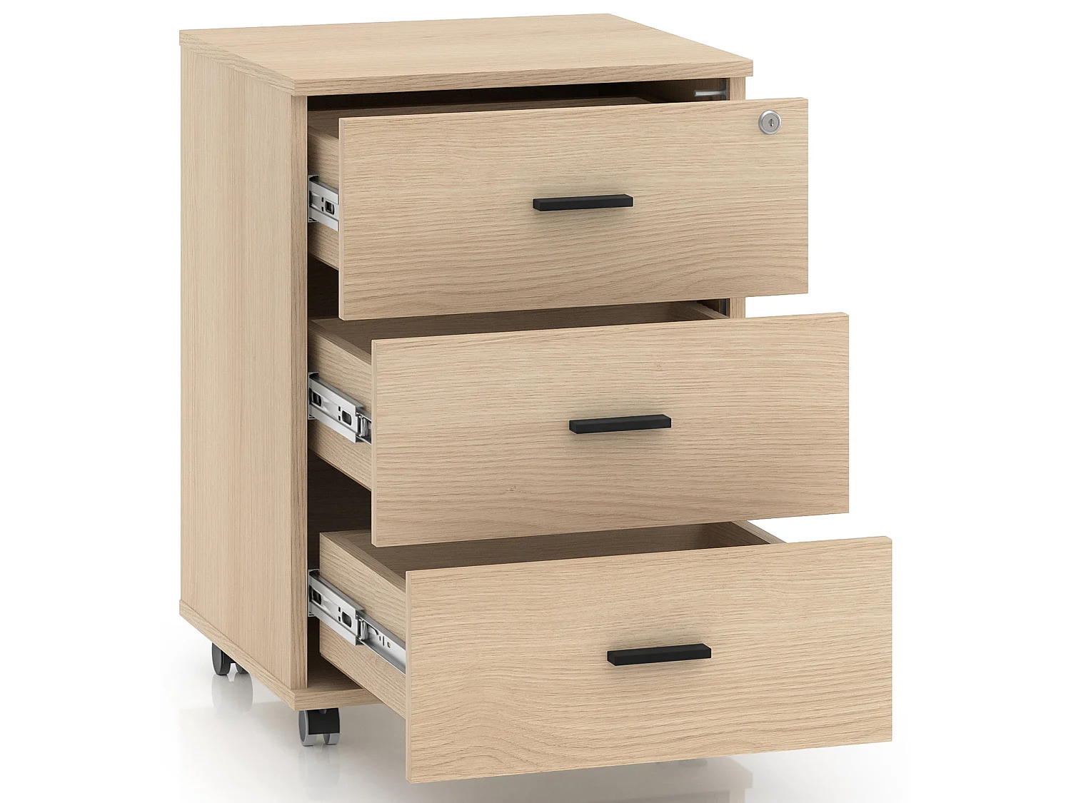 Ladeblok, eiken, 46 cm – Odelis