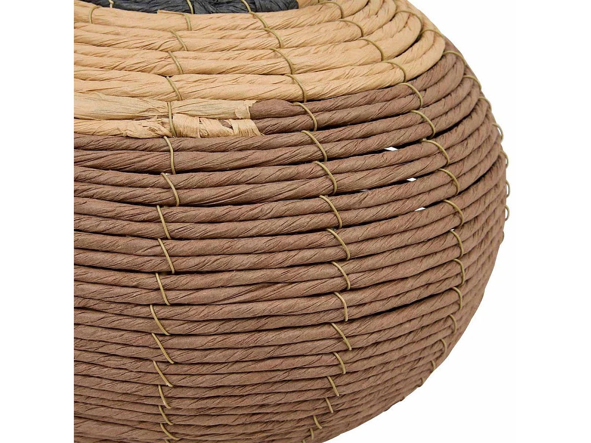 Vase Déco Avec Anses "Wonj" 35cm Multicolore