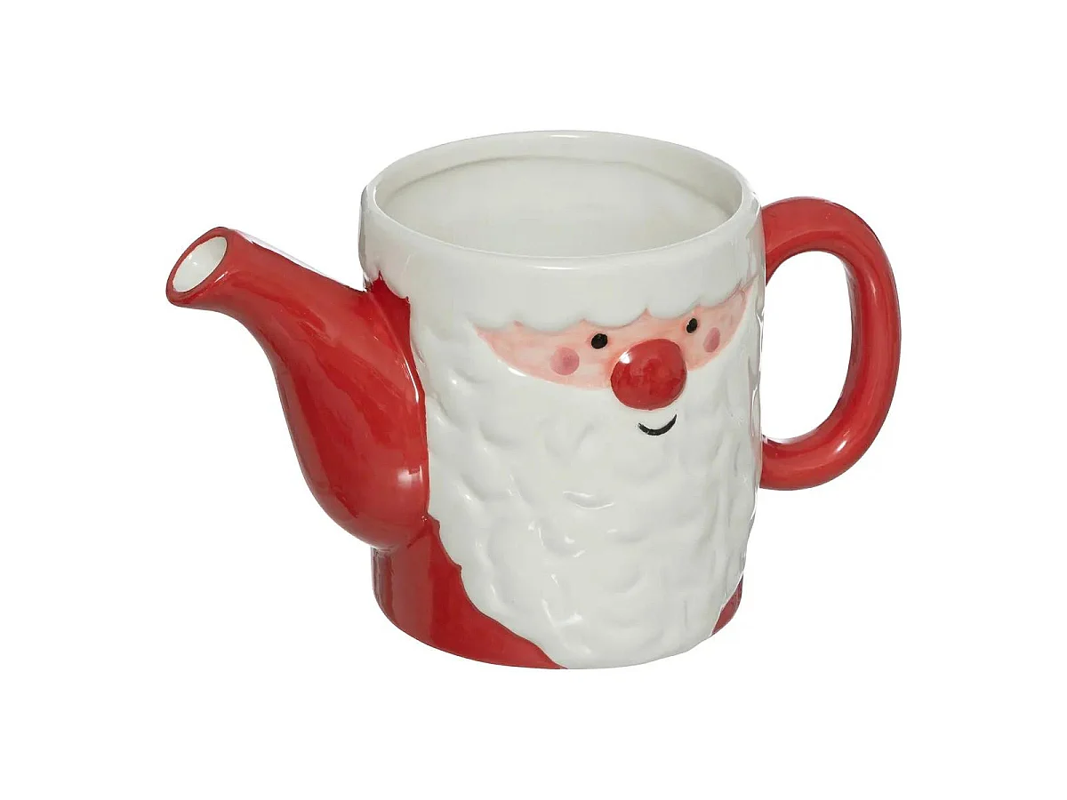 Théière avec Tasse "Père Noël" 21cm Multicolore