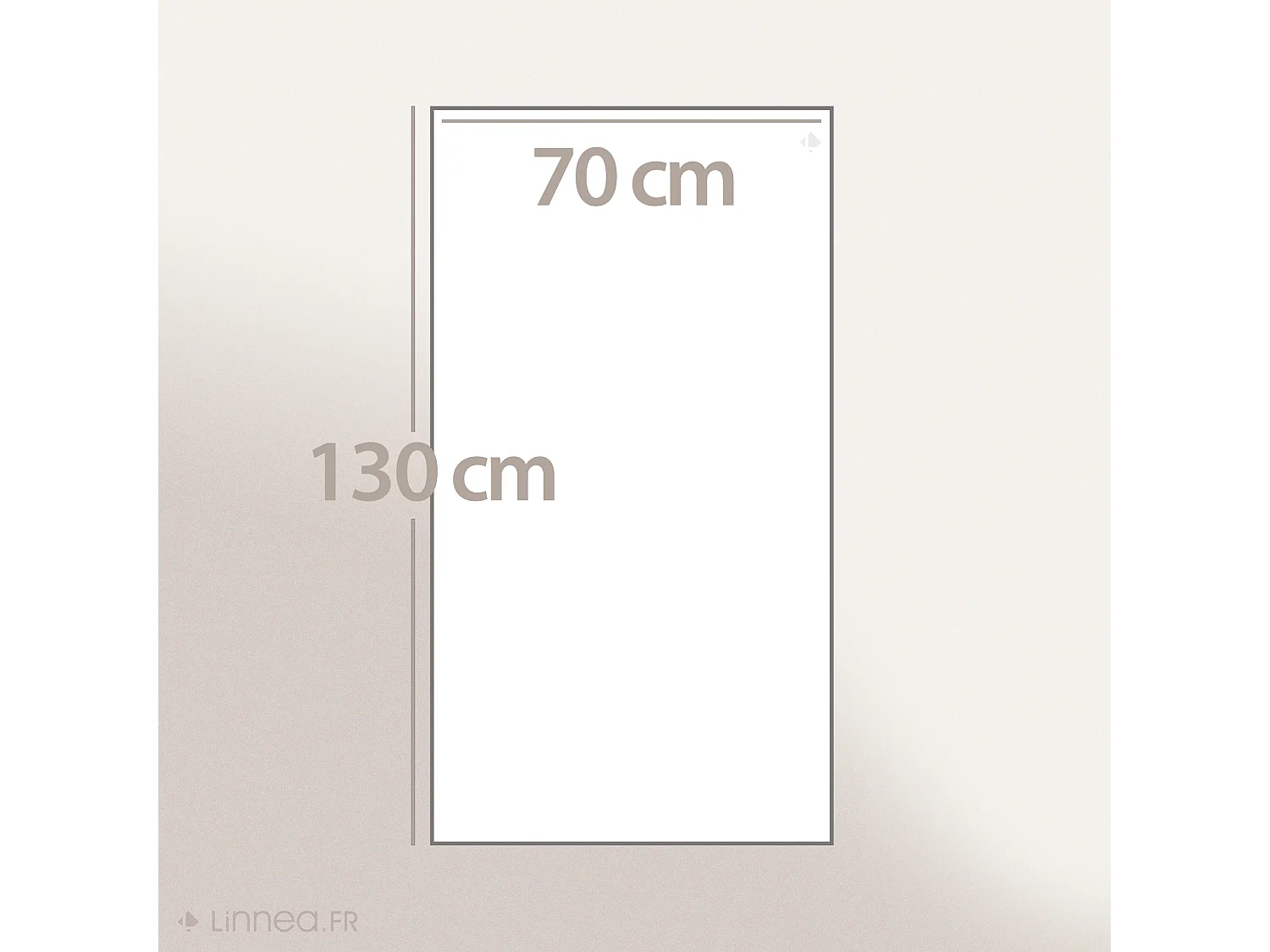 Drap de douche 70x130 cm TETHYS micro-coton rose Pêche