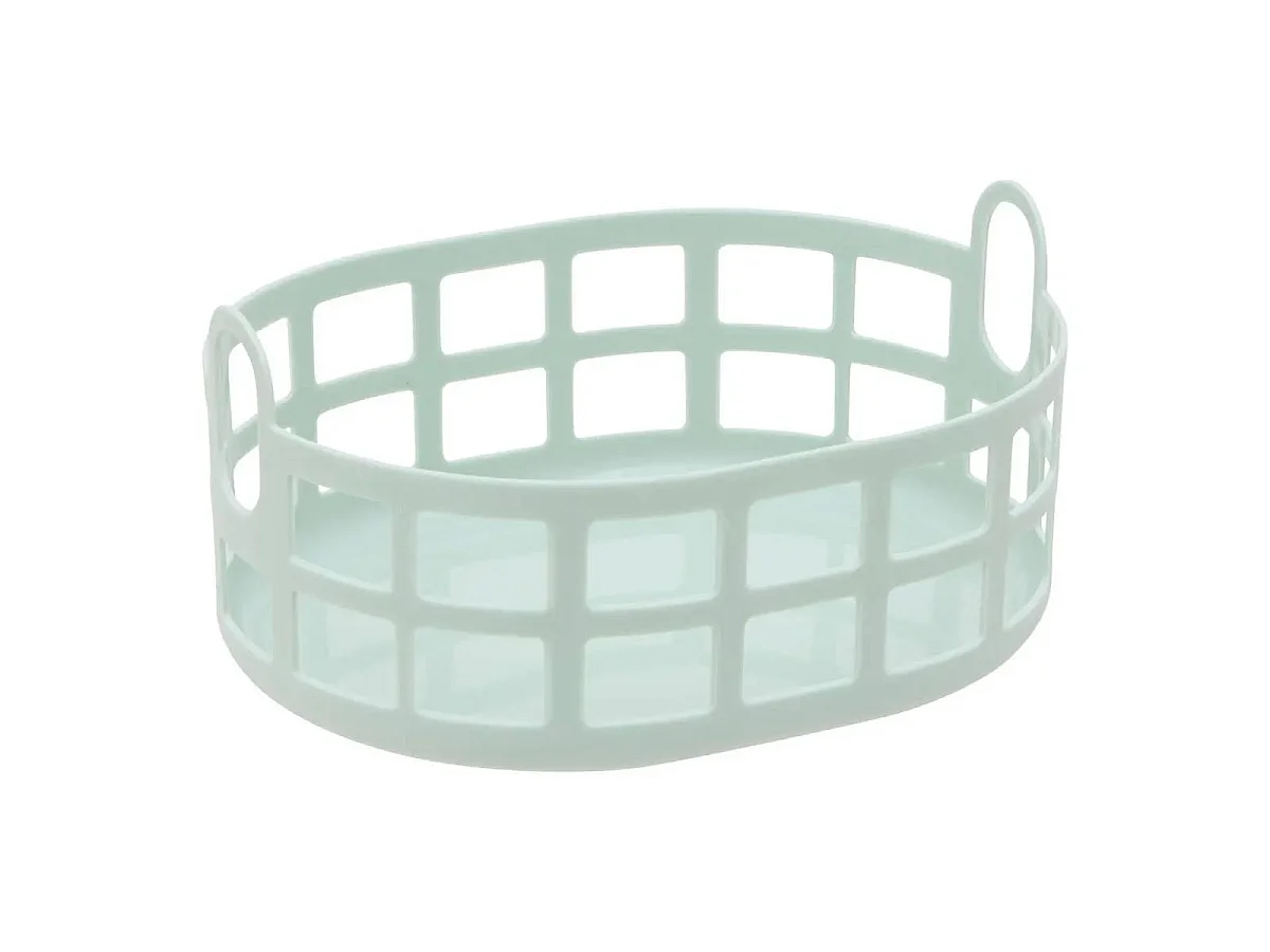 Corbeille à Pain Ovale "Poly" 24cm Vert