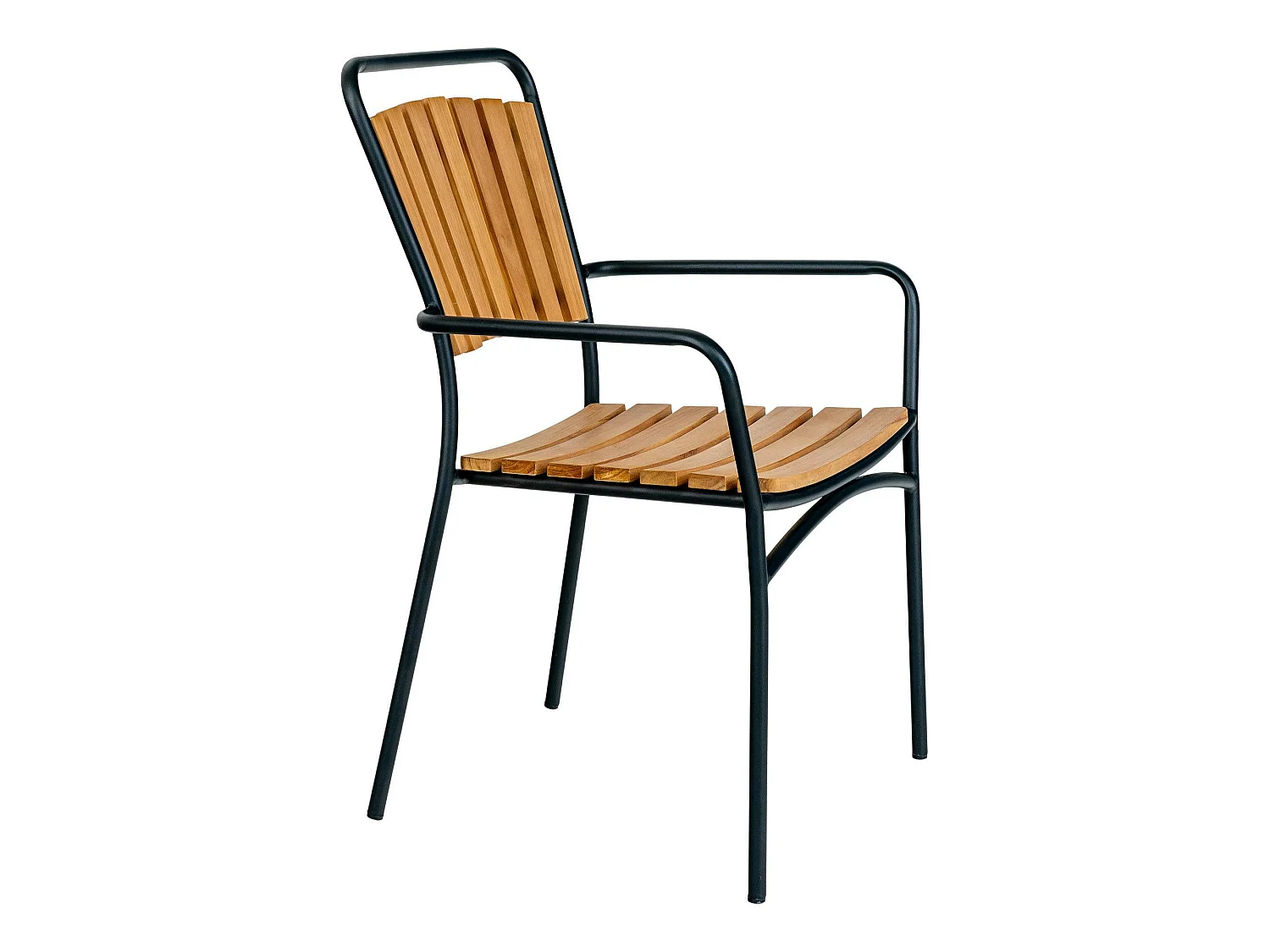 Chaise intérieur / extérieur en teck (lot de 2) LAKEWOOD
