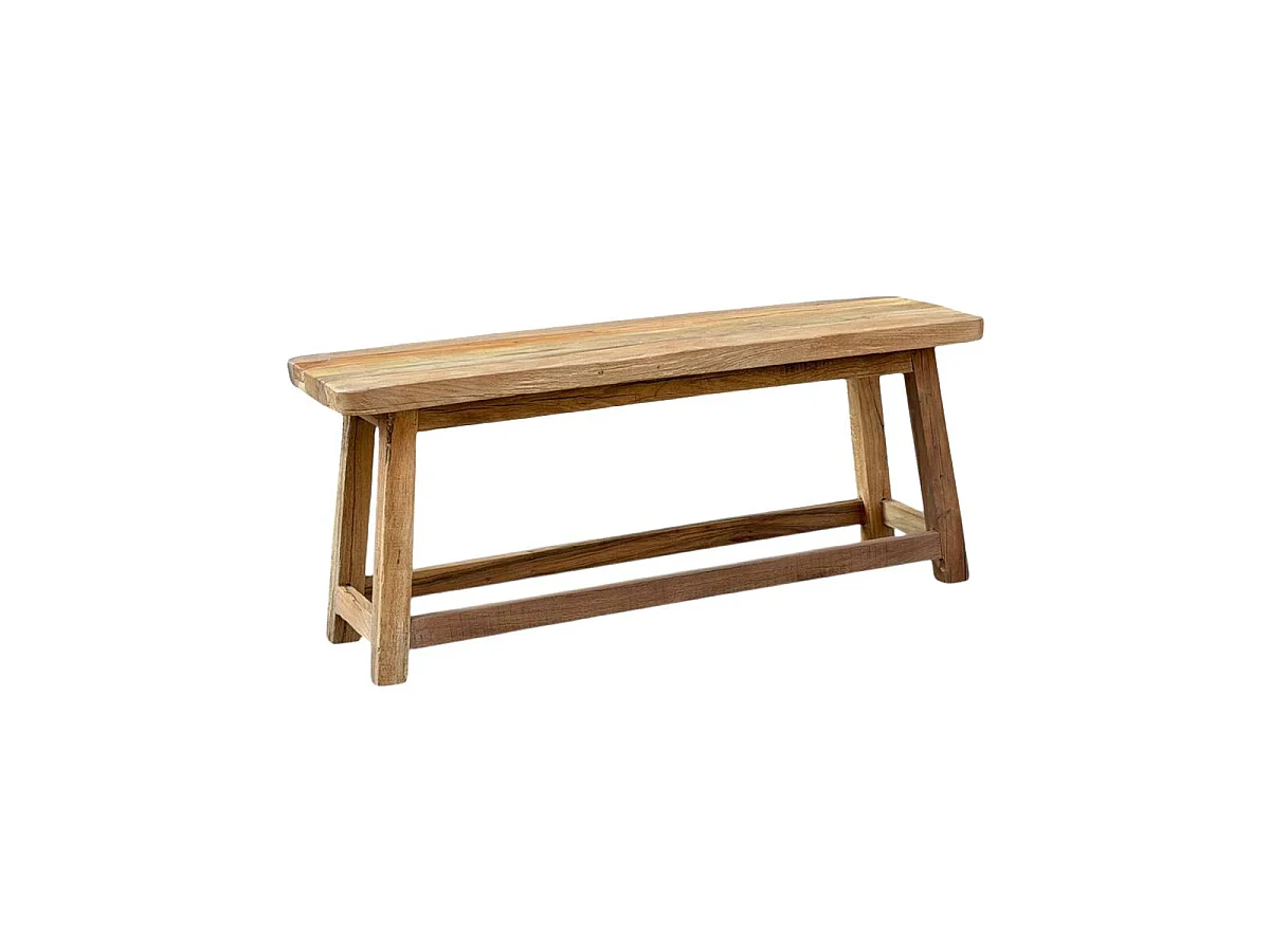 Petit banc en bois recyclé Eurydice