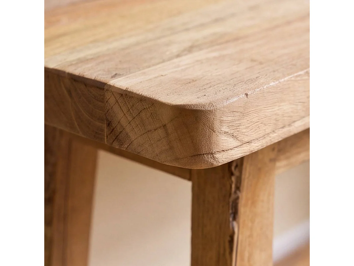 Petit banc en bois recyclé Eurydice