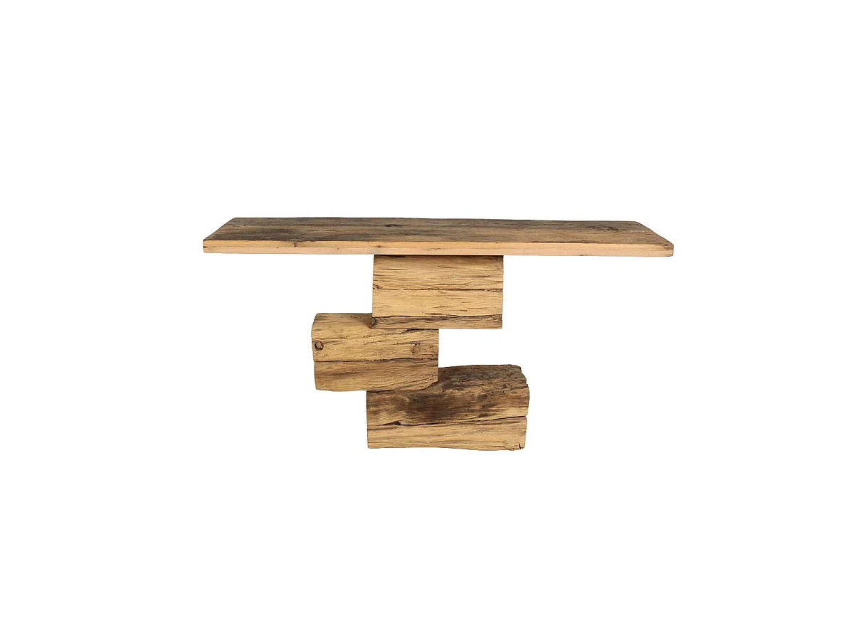 Console en bois recyclé Barry