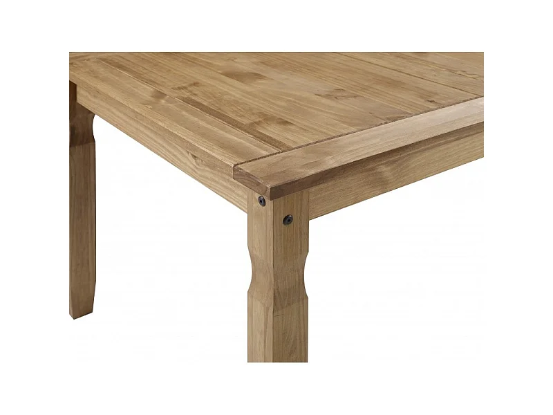 Mercers Furniture Corona 5'0 Dining Table Solid Wood Pine Wooden Kitchen with Mexican Styling