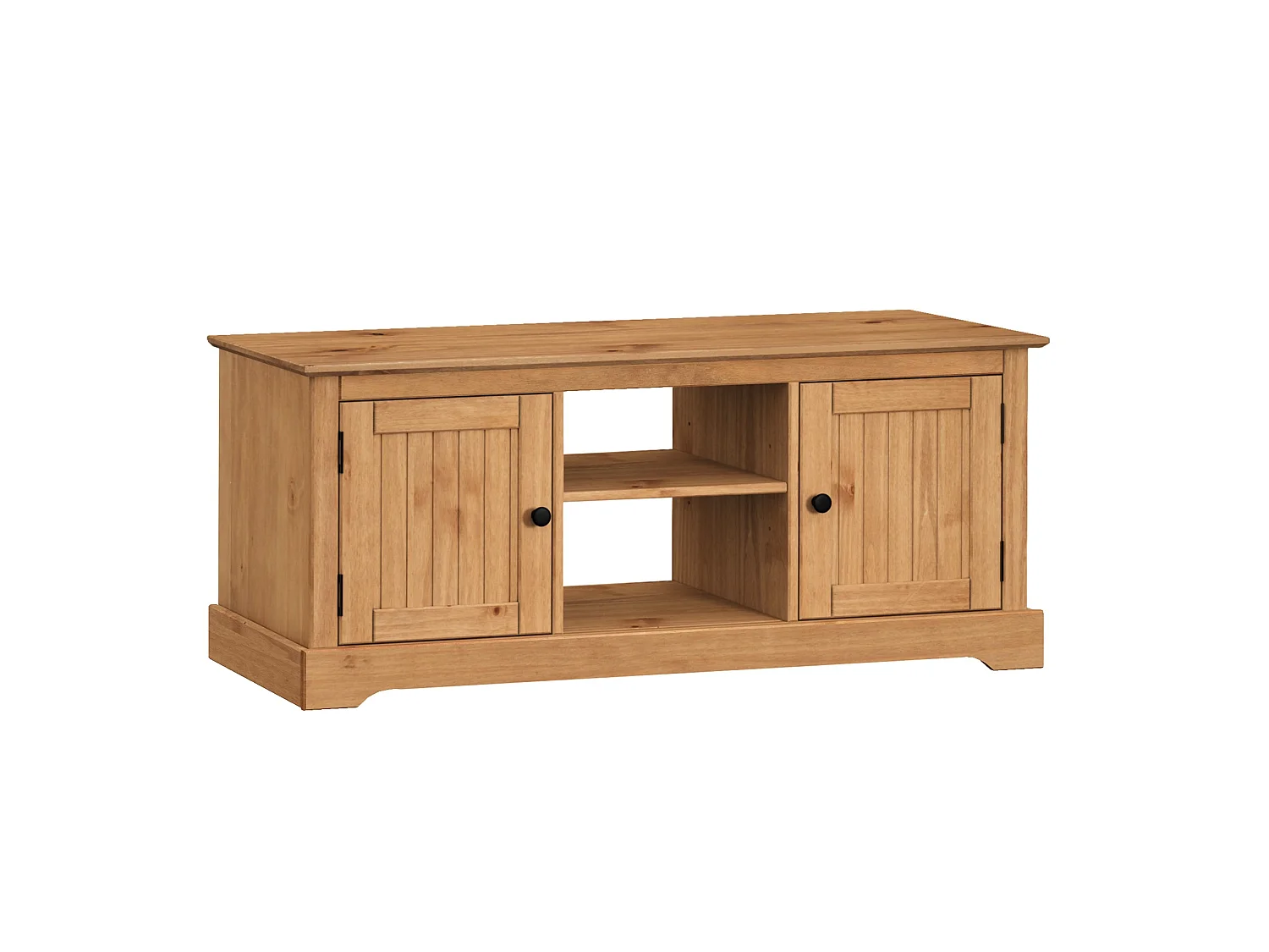 Mercers Furniture Country Antique 2 Door Media Unit Tv Cabinet Television Stand Solid Wood Pine Wooden