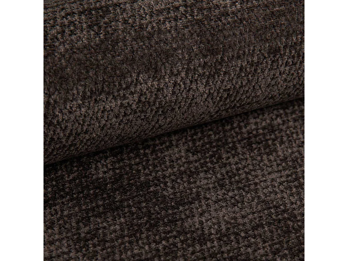 BESILIO Gestoffeerd bed 200x200 cm Tokyo chenille - bed met opbergruimte en lattenbodem - bruin