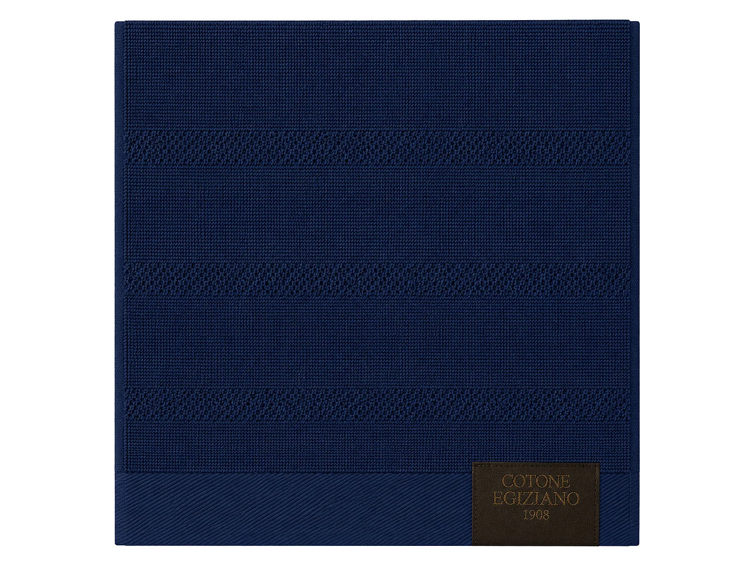 Serviette de Bain Saleneba, set de 2 Serviettes Visage 60x110 cm, Serviettes Invité 40x60 cm, bleu,