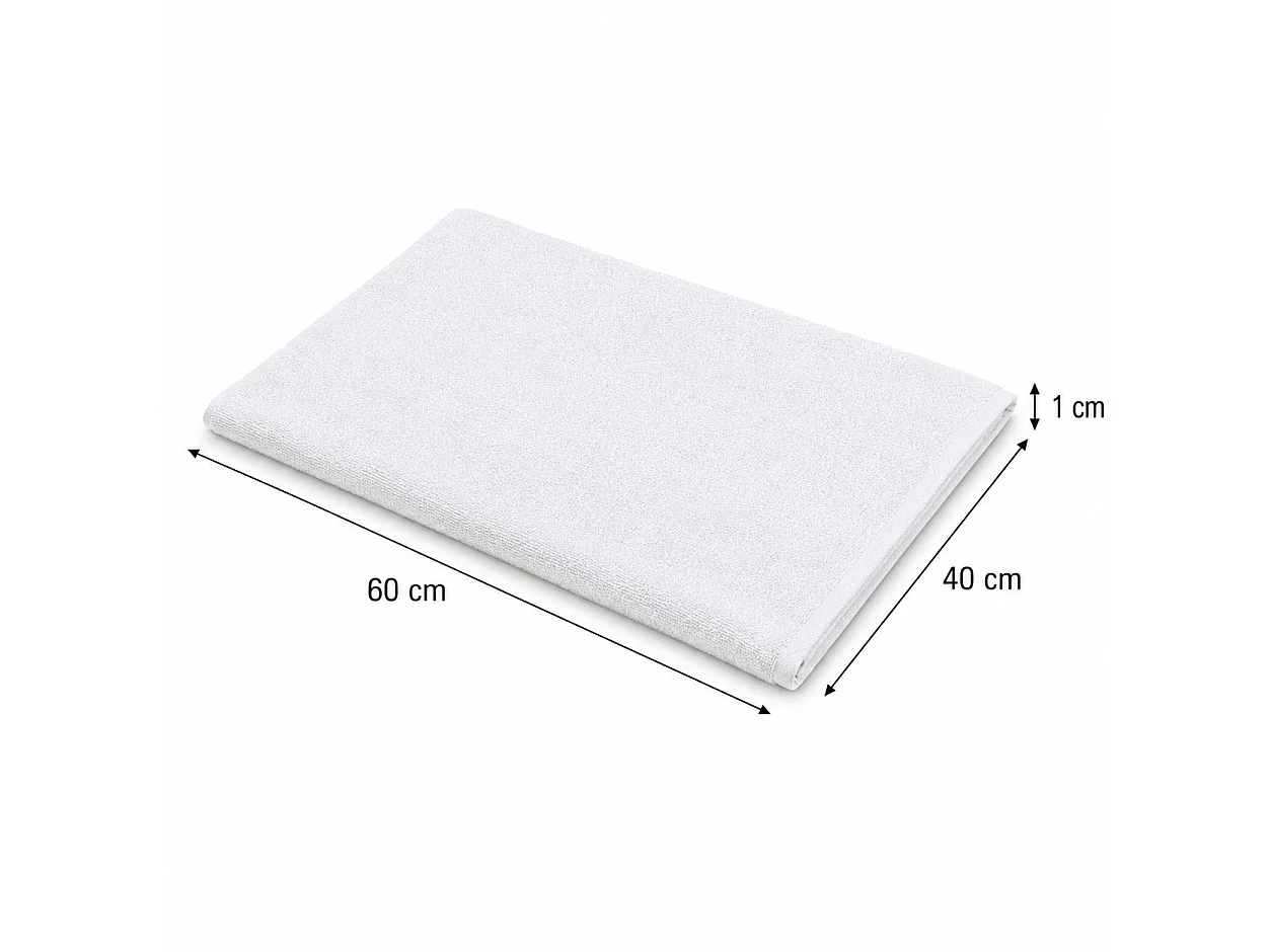 Ensemble de Serviettes Sanenere, 100% Coton, Set de 2, Jaune Moutarde, Comprend 1 Serviette Visage 40x60 cm, 1 Serviette Invité/Mains 60x110 cm