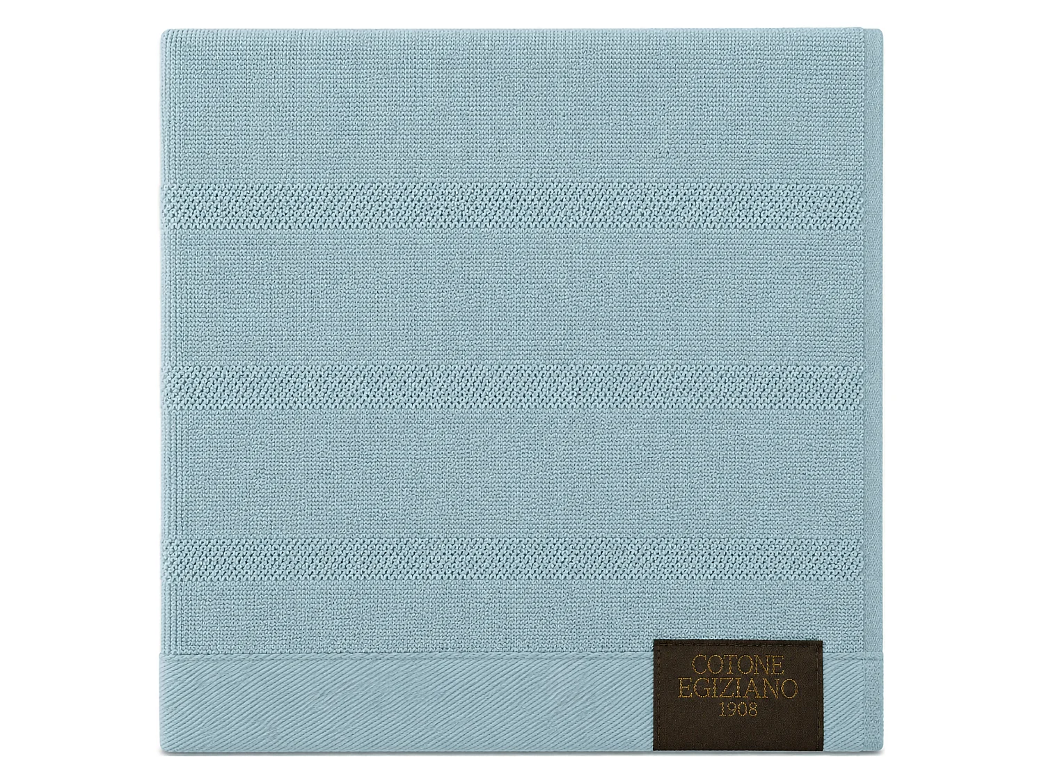 Serviette de Bain Rovarero, Dégradé de Couleur Structure Cadet, bleu Cadet,