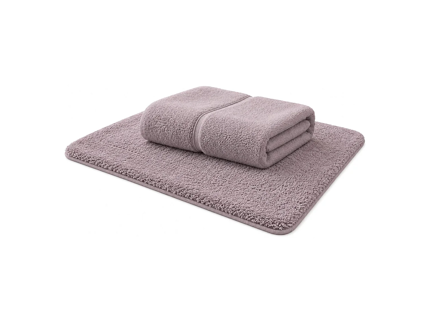 Serviette de bain Sanamasa, dégradé de couleur structure lilas, violet lilas,