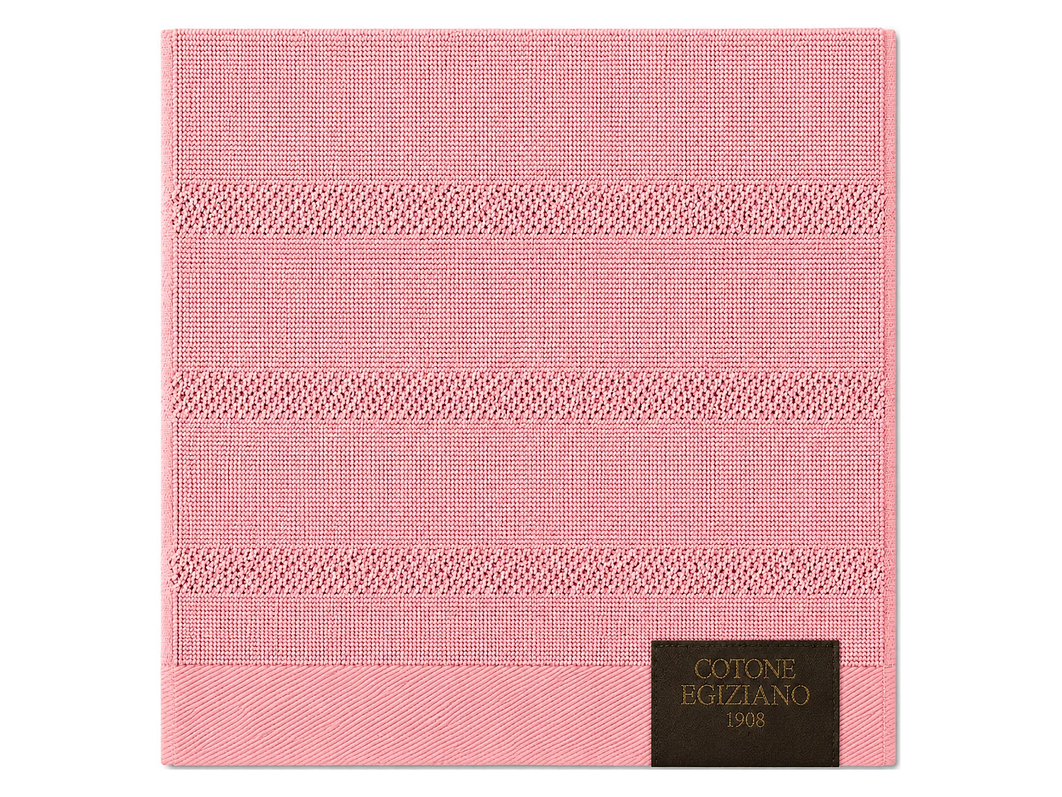 Ensemble de Serviettes Saleneba : 2 Serviettes Visage 60x110 cm et Invité 40x60 cm, Rose,