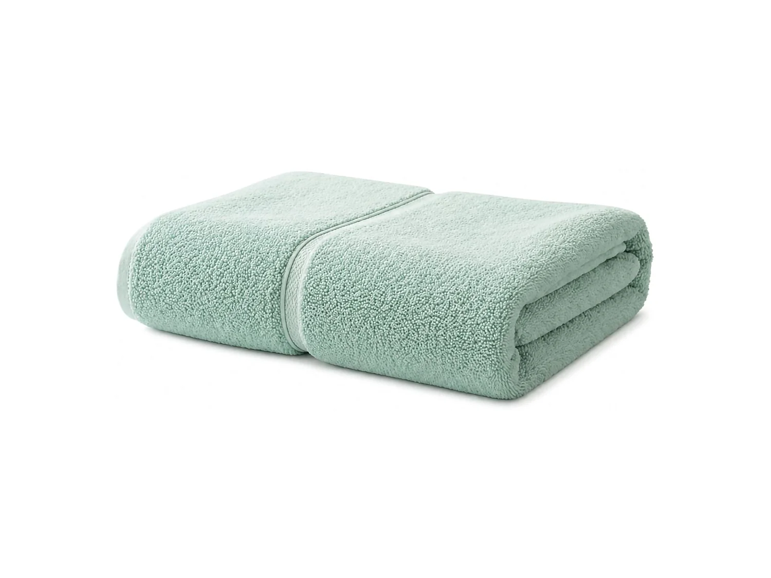 Telo Bagno Sanaza, Sfumatura Colore Struttura Menta, Verde Menta,