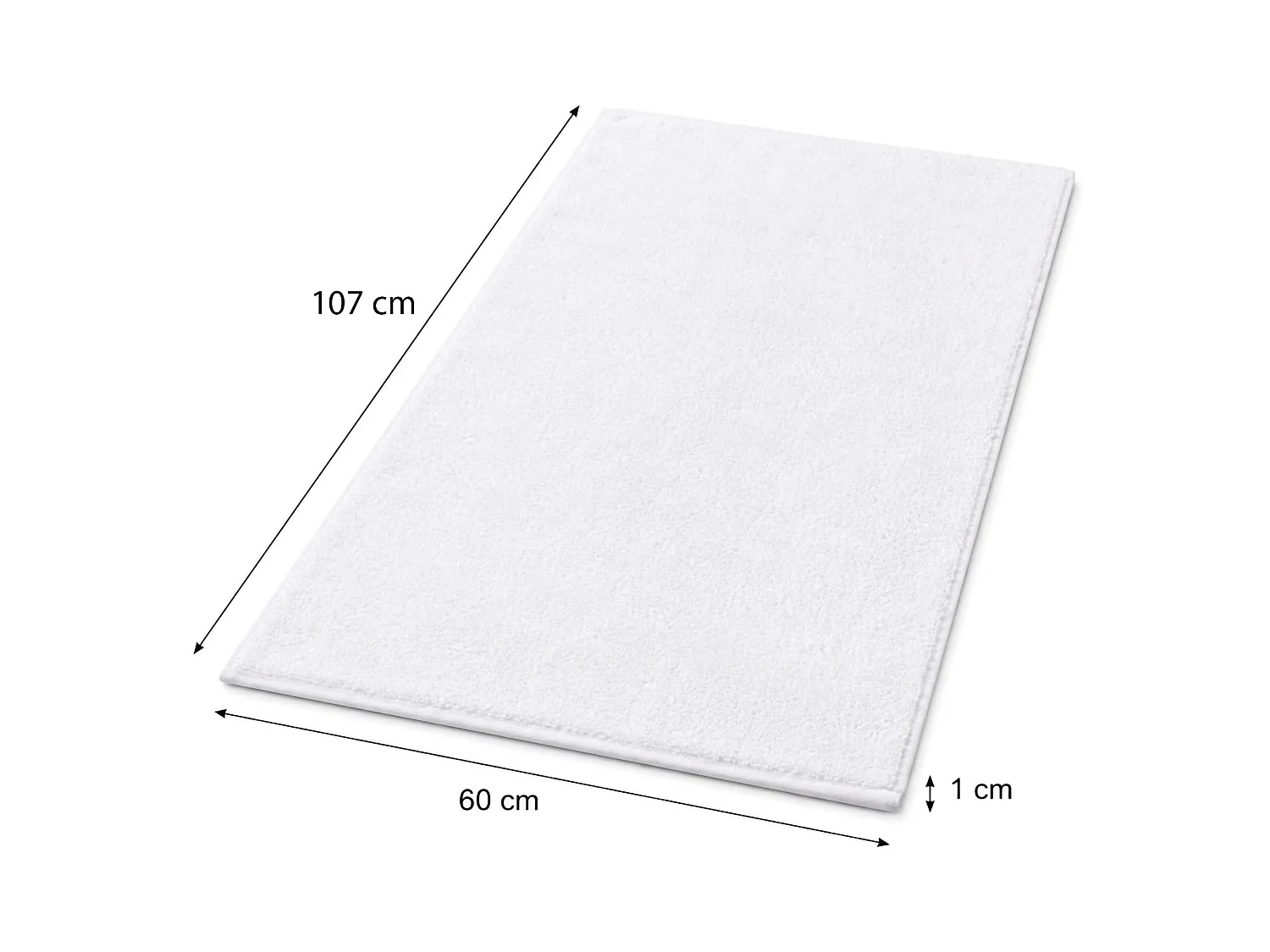 Ensemble de Serviettes Sanenere, 100 % Coton, Set de 2, Blanc Ivoire, Comprend 1 Visage 40x60 cm, 1 Invité/mains 60x110 cm