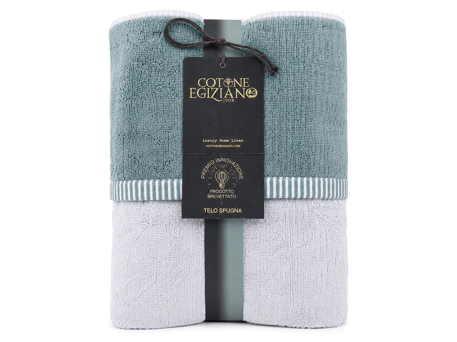 Tapis de Bain Sazalo, 100% Coton Réversible, Gris Clair, Structure Gris, Nuance Structure Clair