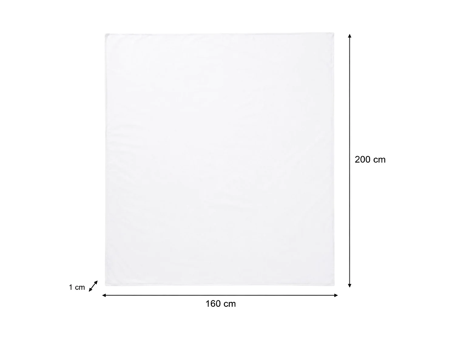 Housse de Couette Simple Romorre, Taie Incluse, 200x160 cm Crème, en Percale, Lavable en Machine