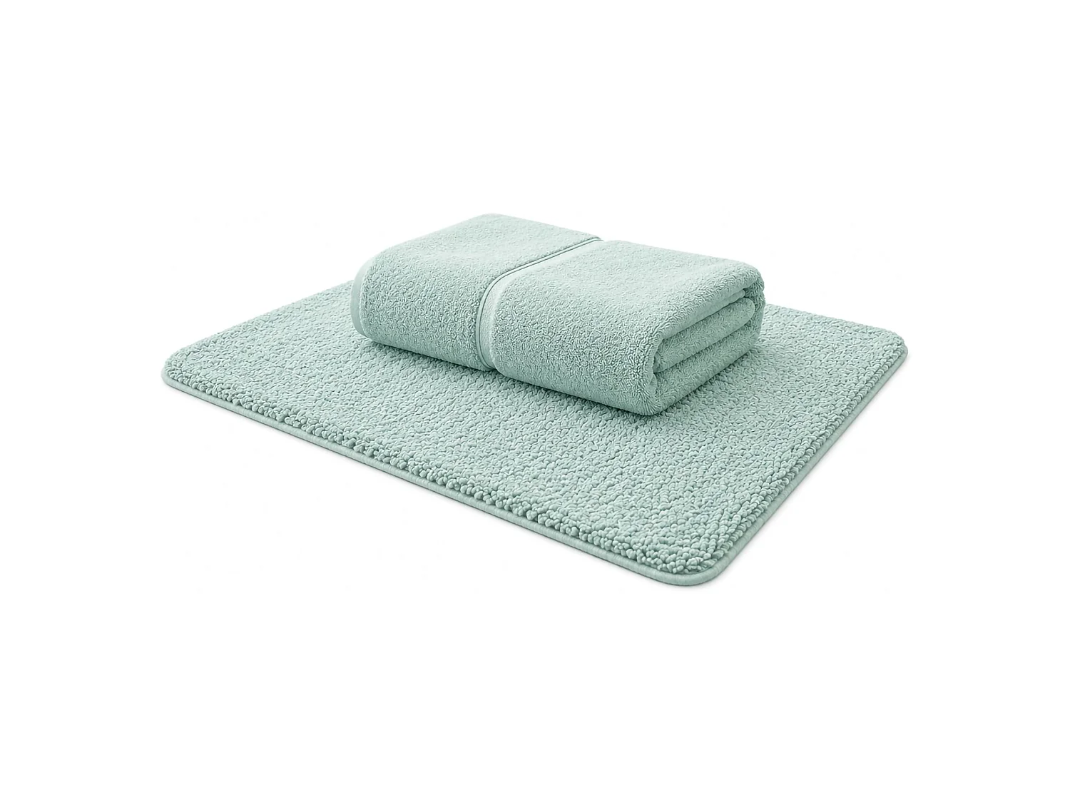Serviette de Bain Sanamasa, Nuance de Couleur Structure Tiffany, Bleu Tiffany,