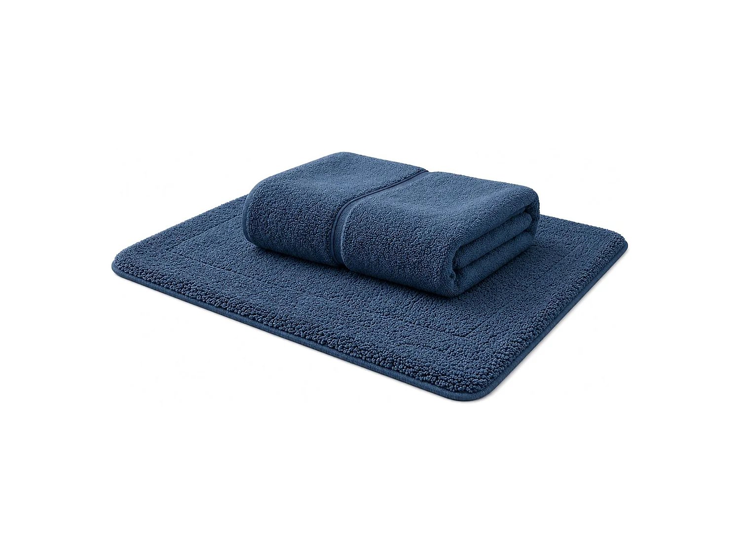 Tapis de Bain Sanamasa, bleu,