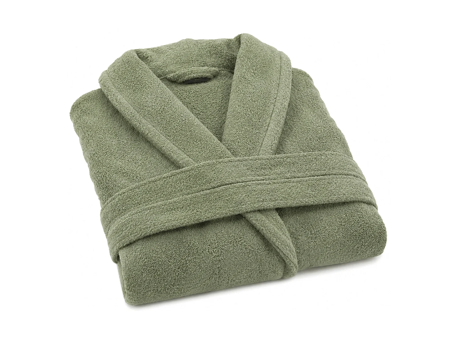 Peignoir Satiza, 100 % Coton avec Capuche, Menthe Verte, Tonalité Menthe, Taille XL