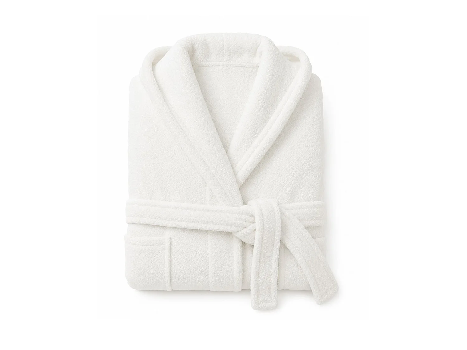 Accappatoio Satiza, 100% Cotone con Cappuccio, Bianco, Taglia xl