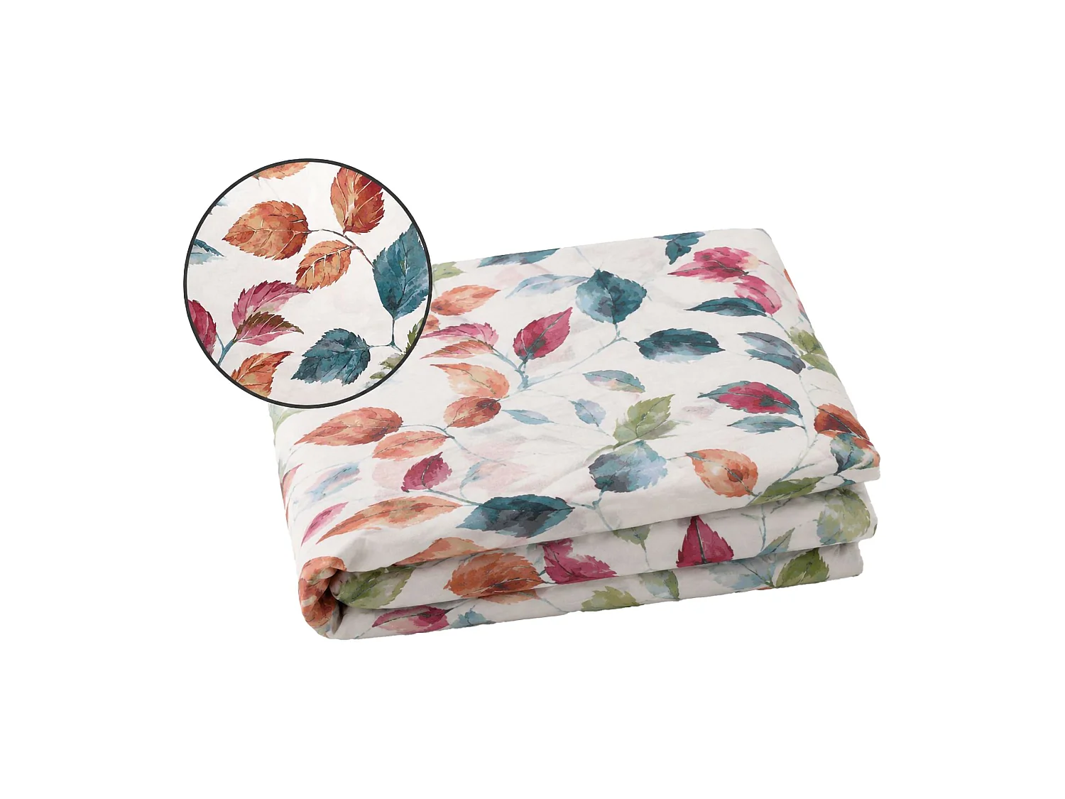Ensemble Complet Lit Double Samenaza, Percale, Bleu Tiffany, Lavable en Machine, Sèche-linge