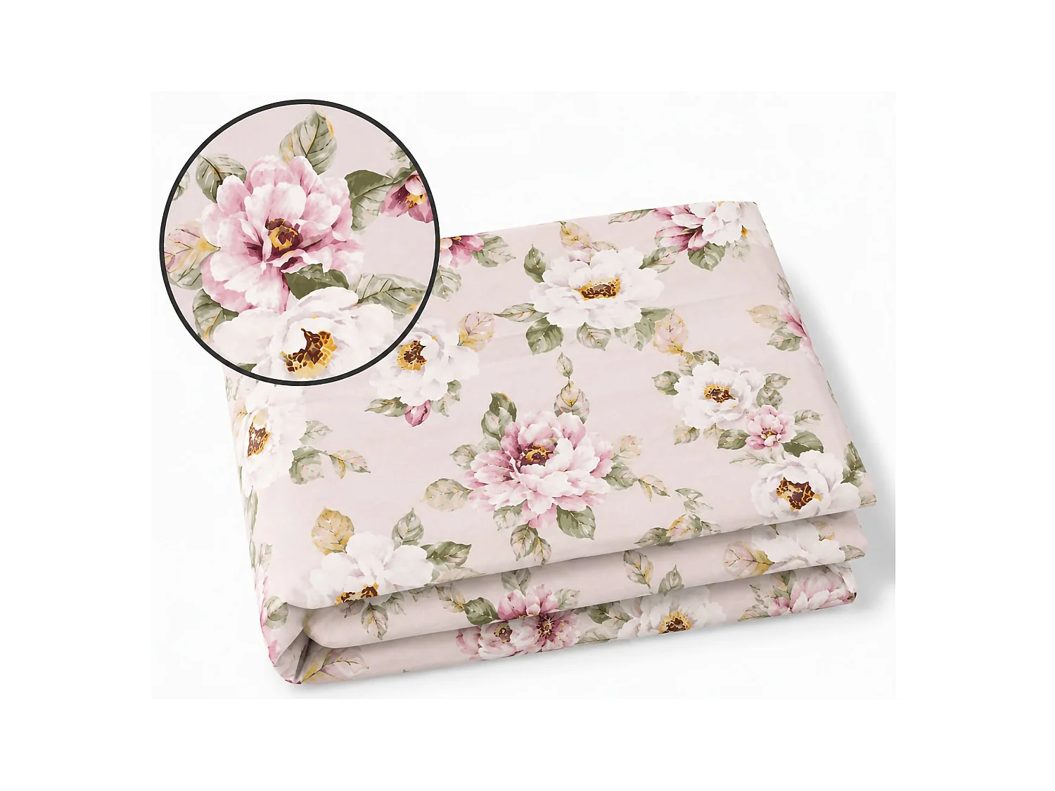 Ensemble Complet Lit Double Salohasi, Percale, Violet Lilas, Lavable en Machine, Sèche-linge