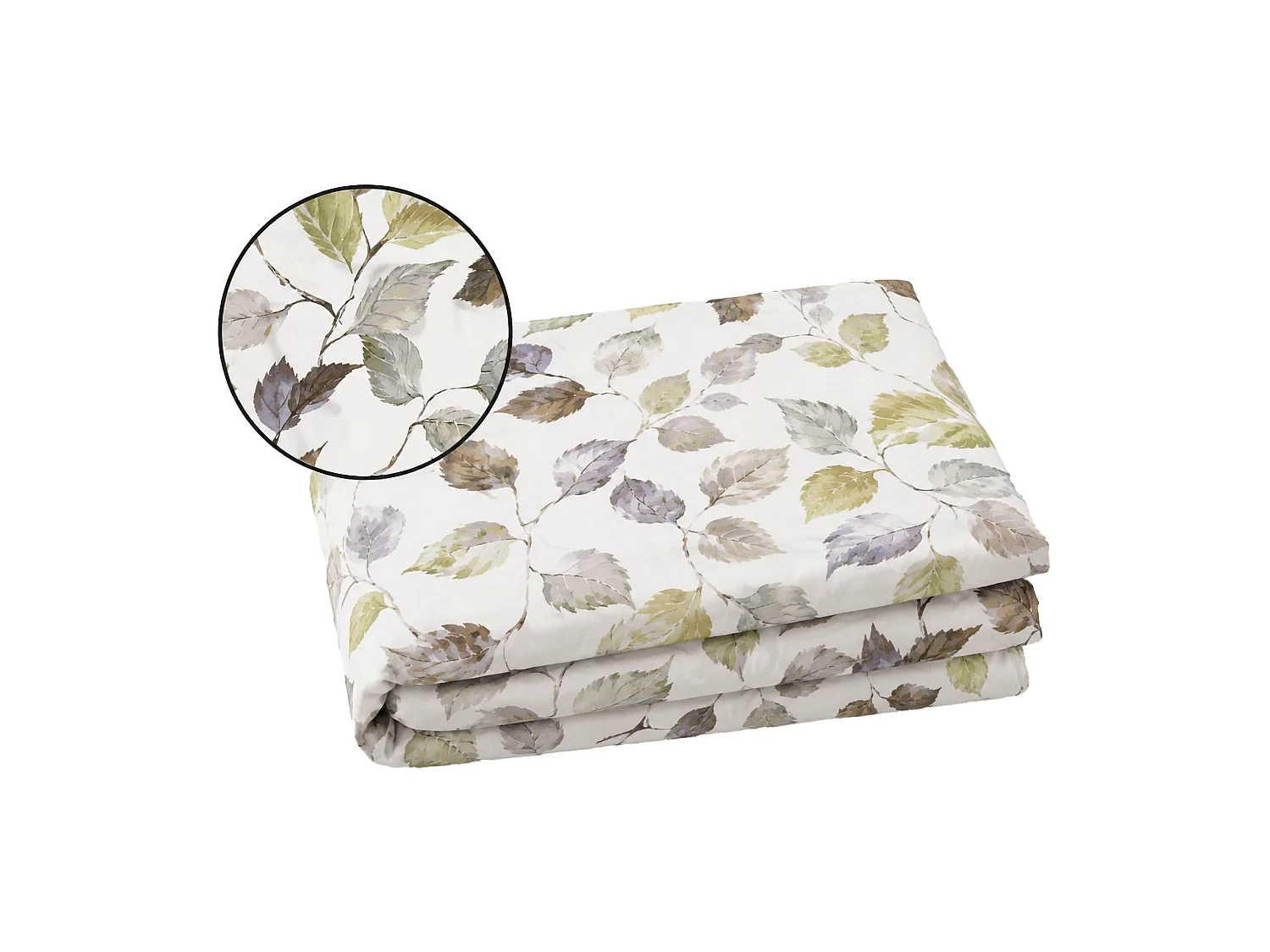 Set Completo Letto Singolo Saloma, in Percalle, Multicolore, Lavabile in Lavatrice
