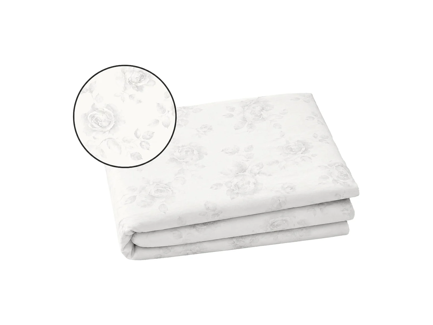 Ensemble Complet Lit Double Samesoda, Satin, Gris, Lavable en Machine, Séchage en Sèche-linge