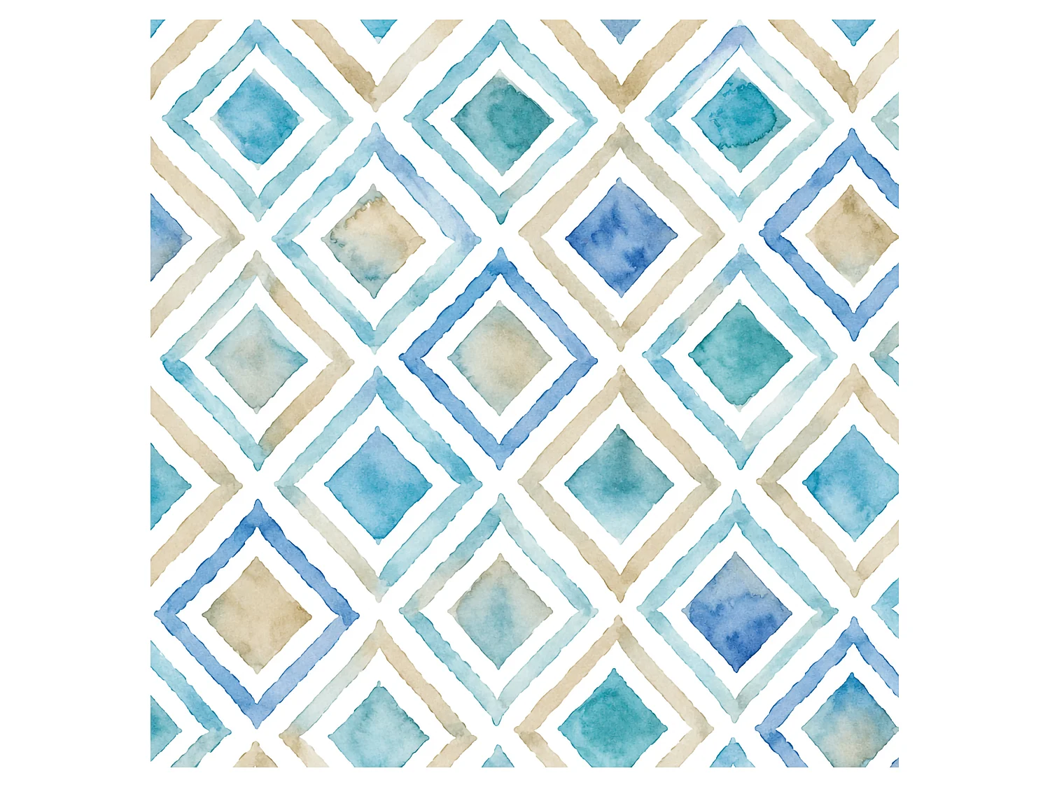 Ensemble Complet Lit Double Sateneha, en Polycoton, Bleu, Lavable en Machine