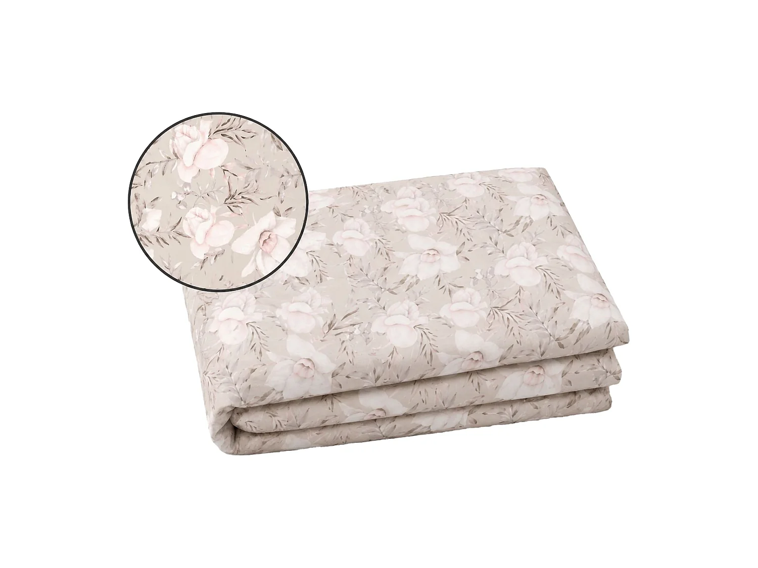 Ensemble Complet Lit Double Samimali, Percale, Vieux Rose, Lavable en Machine, Sèche-linge