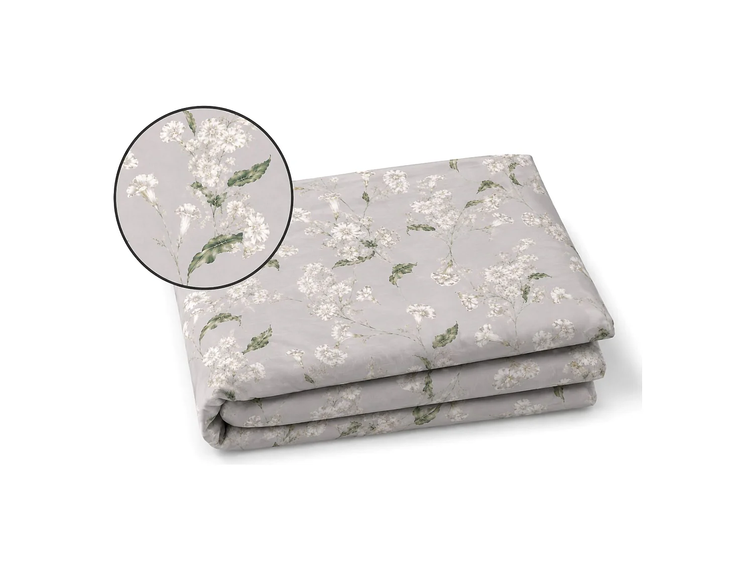 Set Completo Letto Matrimoniale Rovanone, in Cotone, Bianco Crema, Lavabile in Lavatrice, Asciugatrice