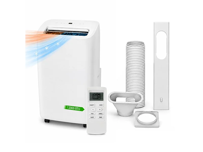 Gree - 12000 Btu - Climatiseur Mobile Froid Et Chaud - Wi-fi - 3,5 Kw