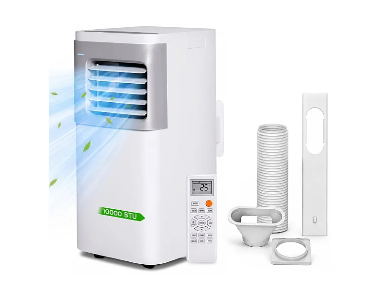 Climatiseur Mobile - 10000 Btu - Wi-fi - Déshumidification