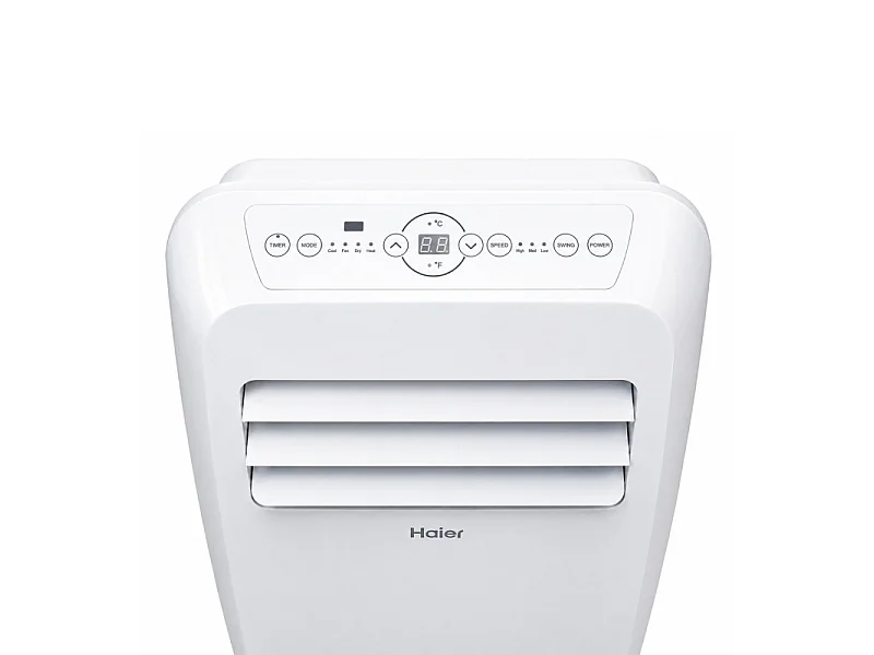 Haier - Climatiseur Mobile 12000 Btu - Froid & Chauffage & Déshumidification