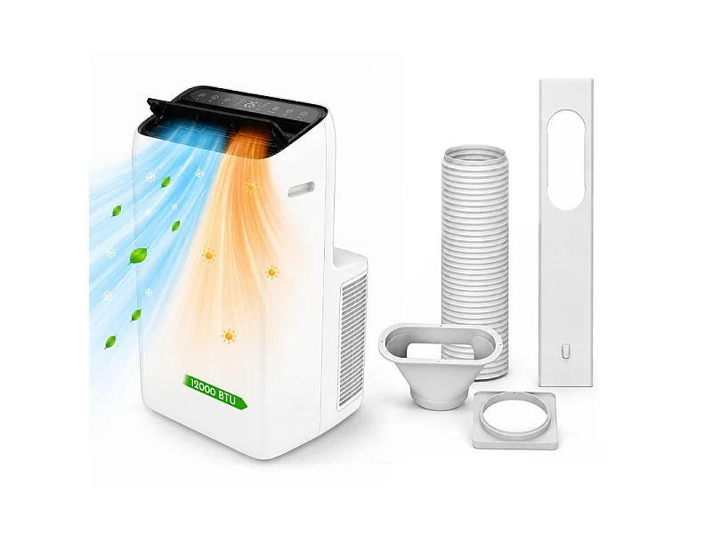 Climatiseur Portable Réversible 12000 Btu - Refroidissement & Chauffage