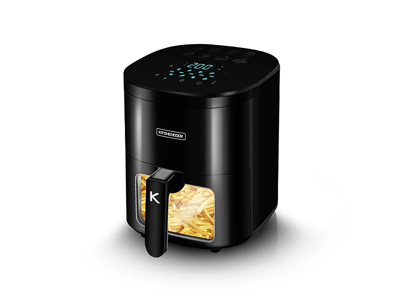 Kitchencook - Airmed6 W - Friteuse Sans Huile 6,5l - 8 Programmes