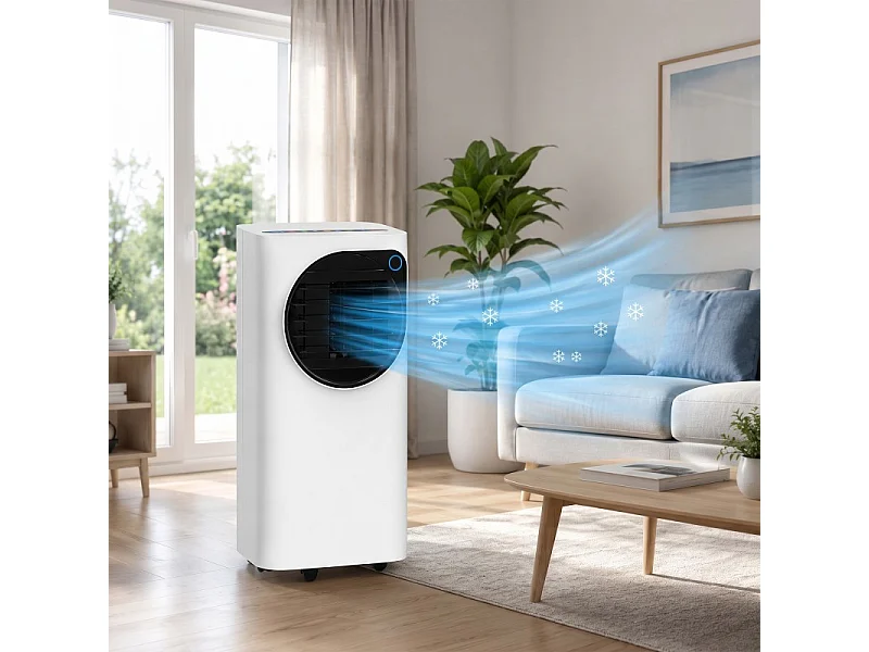 Climatiseur Portable - Blanc - 3 En 1 - 10000 Btu - Wi-fi