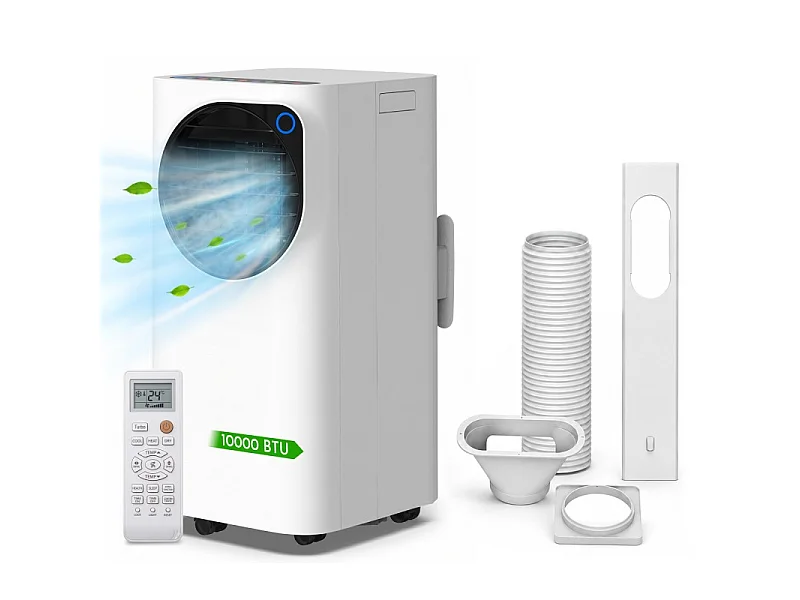 Climatiseur Portable - Blanc - 3 En 1 - 10000 Btu - Wi-fi