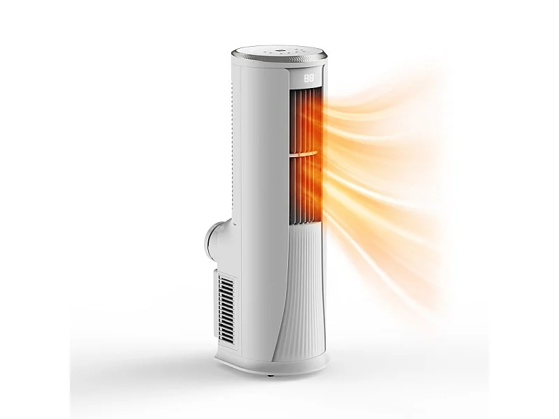 Climatiseur Mobile Réversible - 16 000 Btu - Froid & Chaud - Pompe à Chaleur Intégré