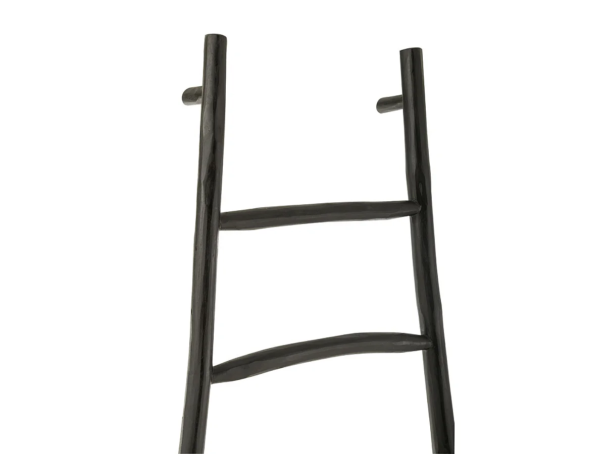 Échelle en Teck "6 Echelons" 185cm Noir
